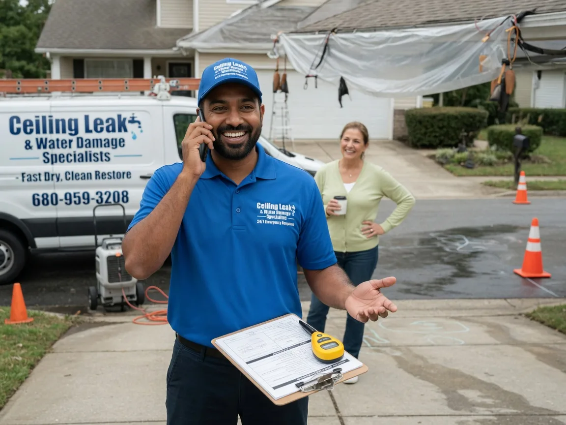 Ceiling Leak Cleanup Oak Hill, WV FAQs